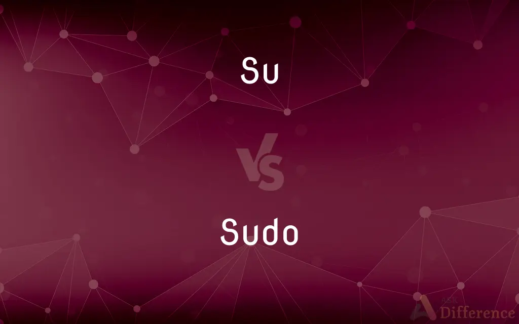 Su vs. Sudo — What's the Difference?