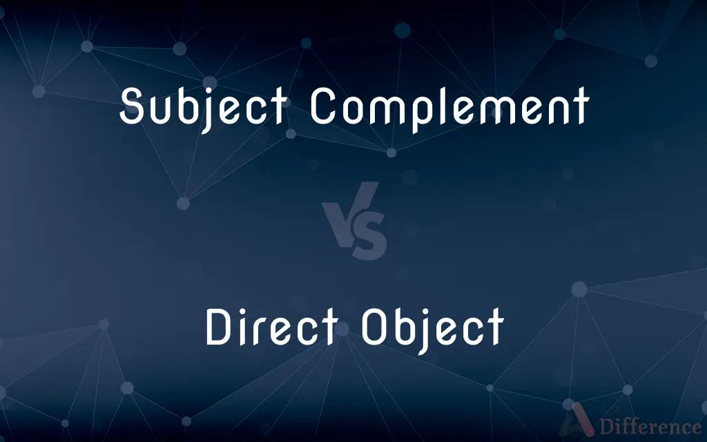 Subject Complement vs. Direct Object — What's the Difference?