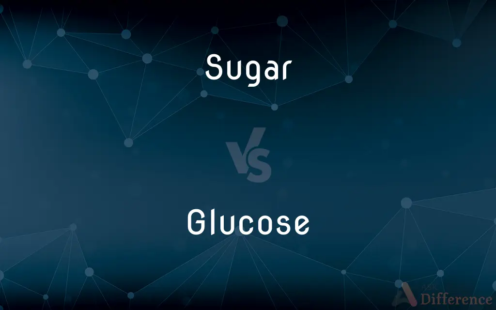 Sugar vs. Glucose — What's the Difference?