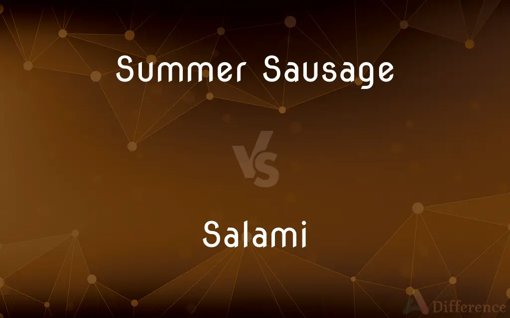 Summer Sausage vs. Salami — What's the Difference?