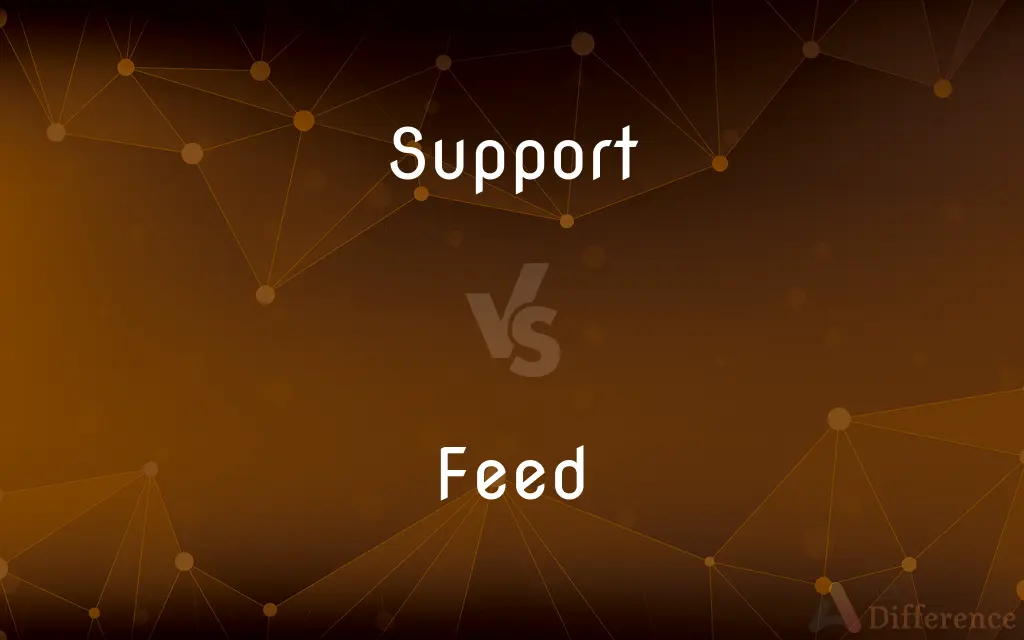 Support vs. Feed — What's the Difference?