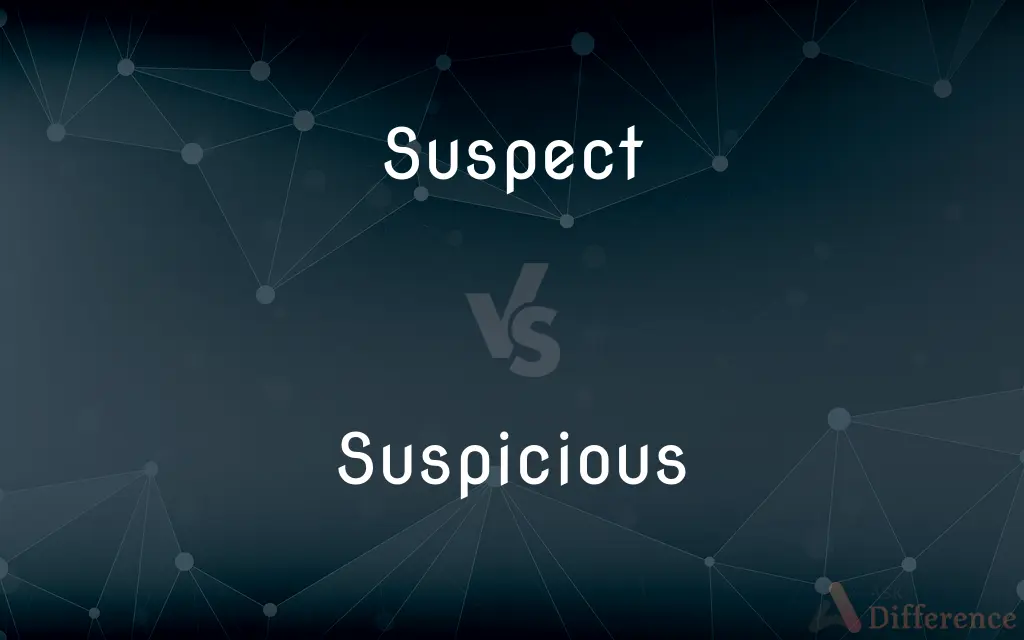 Suspect Vs Suspicious What s The Difference 