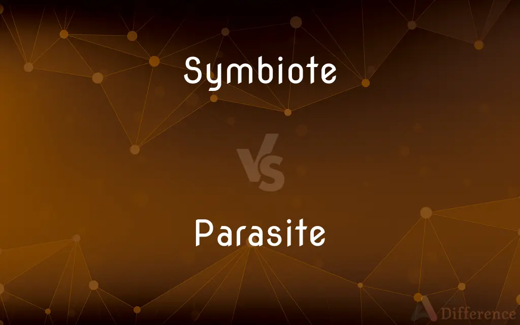 Symbiote vs. Parasite — What's the Difference?