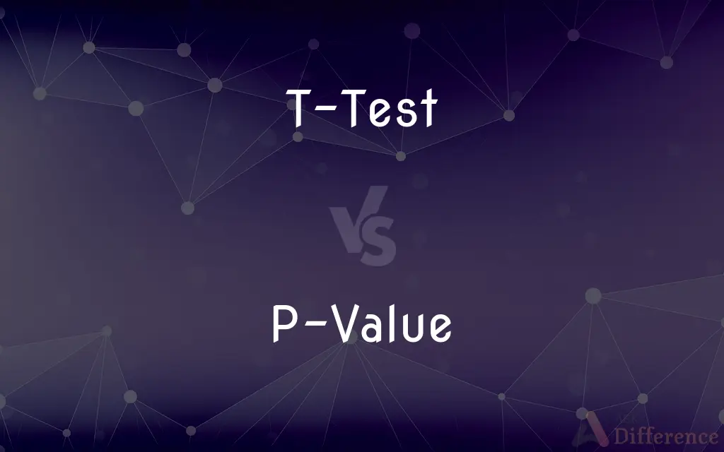 T-Test vs. P-Value — What's the Difference?