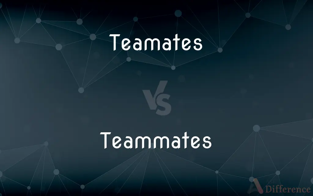 Teamates vs. Teammates — Which is Correct Spelling?
