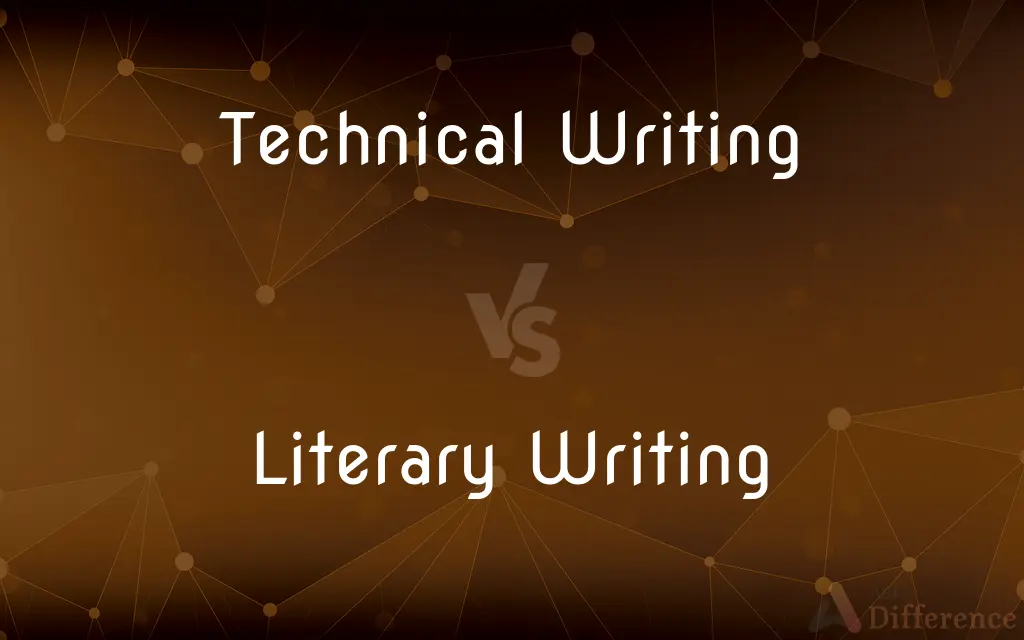 Technical Writing vs. Literary Writing — What's the Difference?