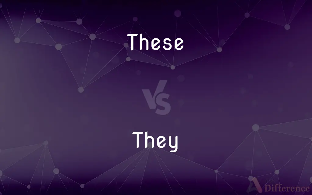 These vs. They — What's the Difference?