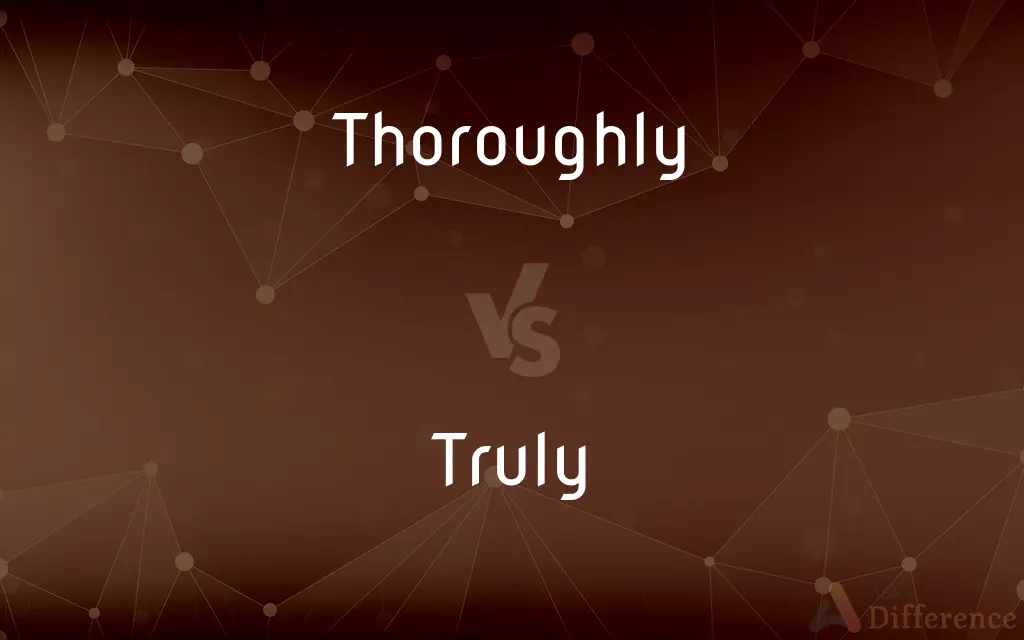 Thoroughly vs. Truly — What's the Difference?