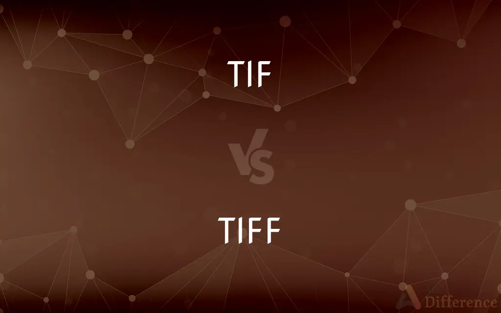 TIF vs. TIFF — What's the Difference?