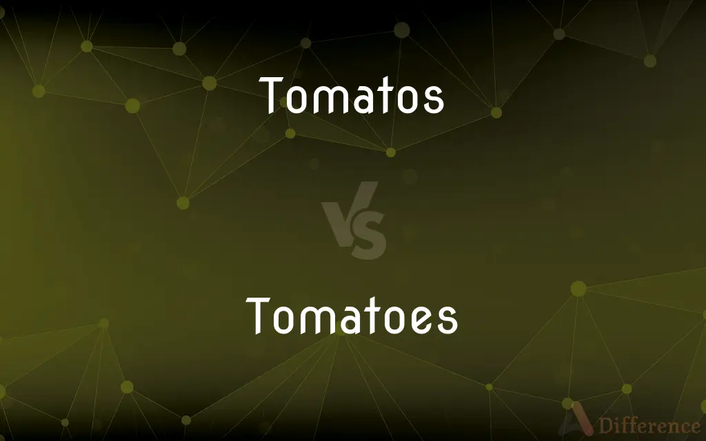 Tomatos vs. Tomatoes — Which is Correct Spelling?