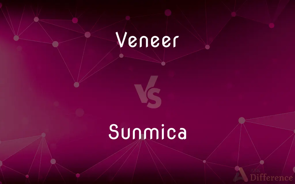 Veneer vs. Sunmica — What's the Difference?