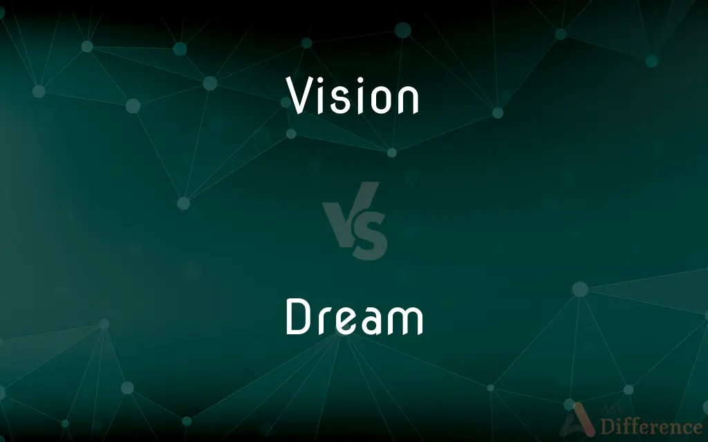 Vision vs. Dream — What's the Difference?