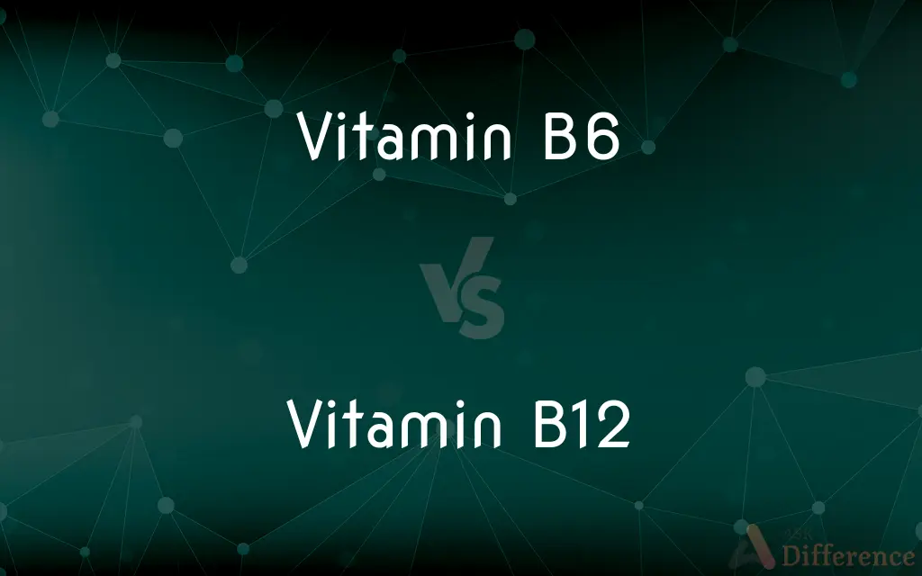 Vitamin B6 vs. Vitamin B12 — What's the Difference?