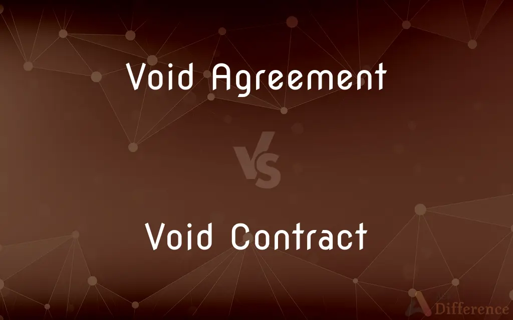 Void Agreement vs. Void Contract — What's the Difference?