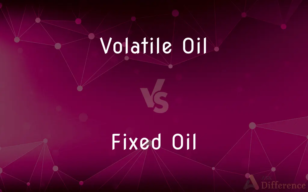 Volatile Oil vs. Fixed Oil — What's the Difference?