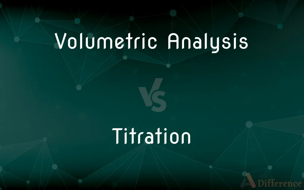 Volumetric Analysis vs. Titration — What's the Difference?