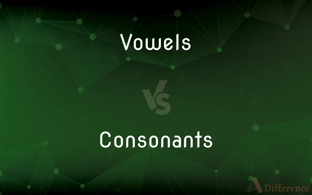 Vowels vs. Consonants — What's the Difference?