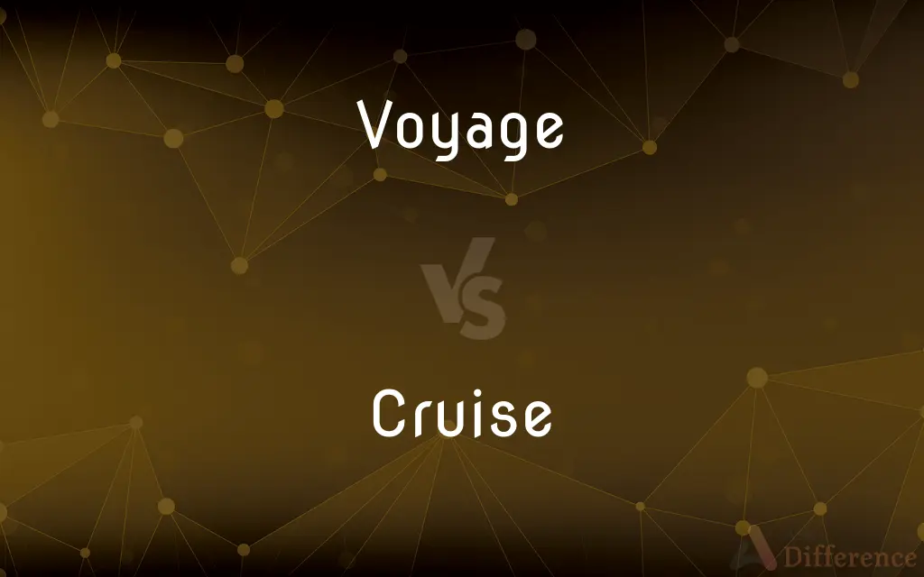 difference cruise and journey