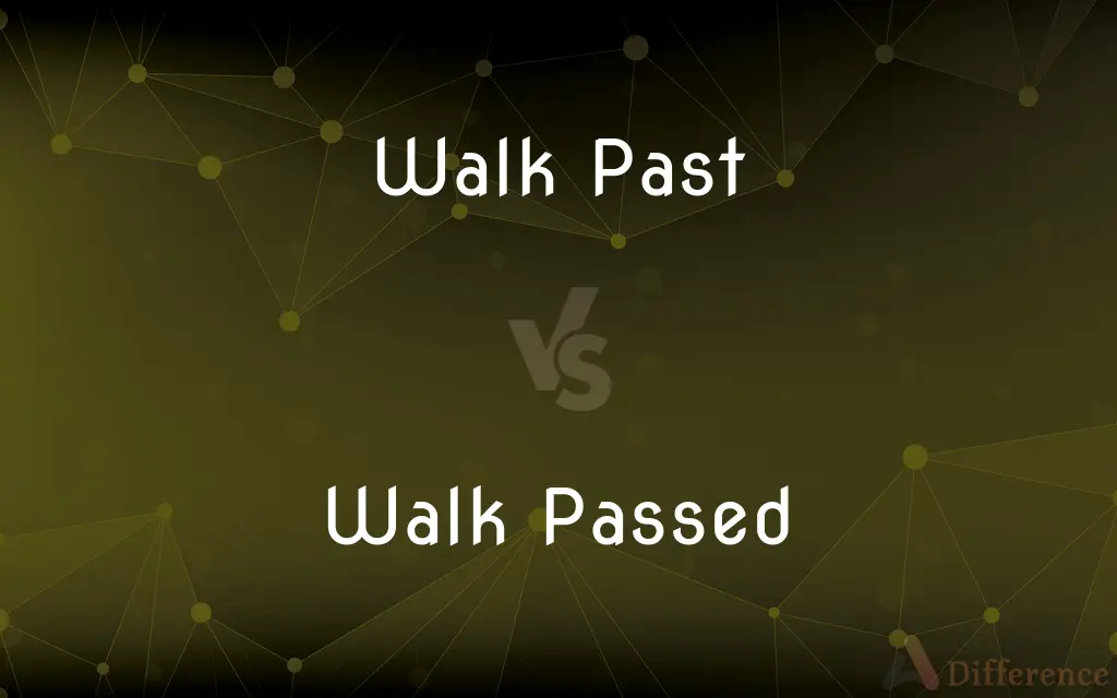 Walk Past vs. Walk Passed — Which is Correct Spelling?