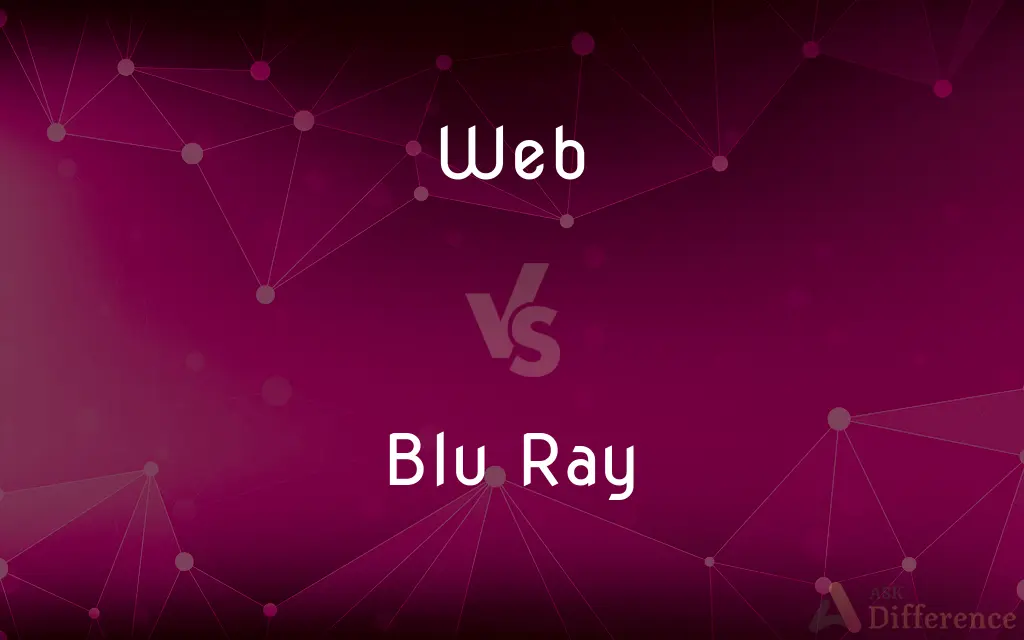 Web vs. Blu Ray — What's the Difference?