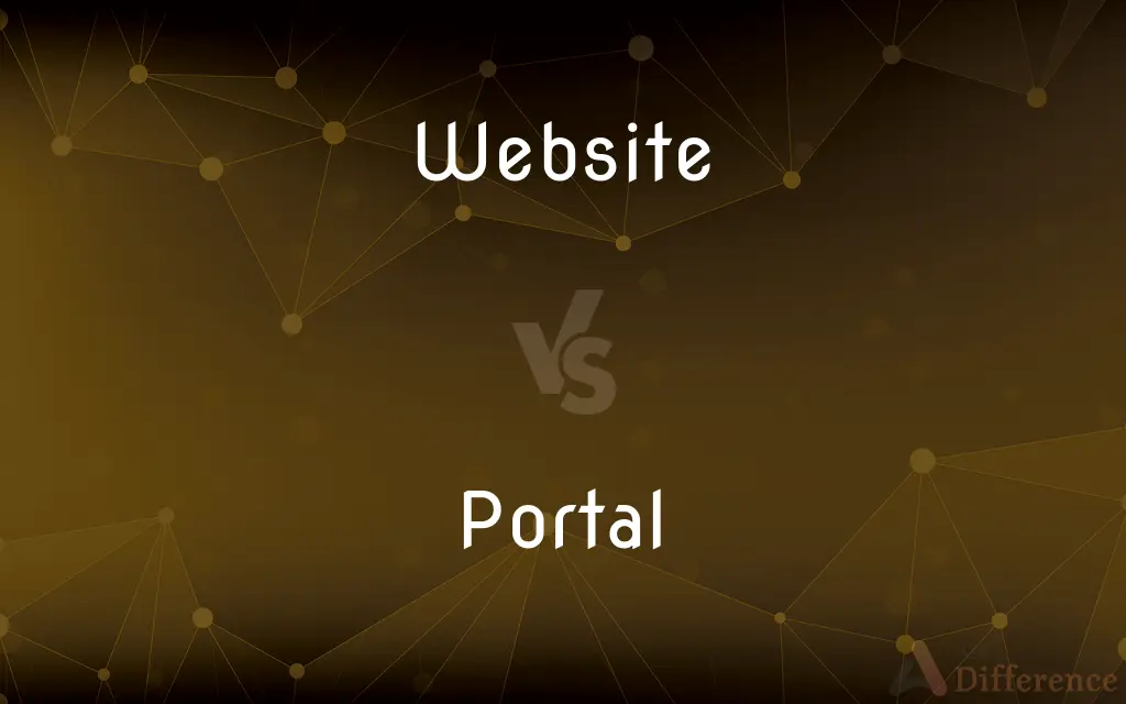 Website vs. Portal — What's the Difference?