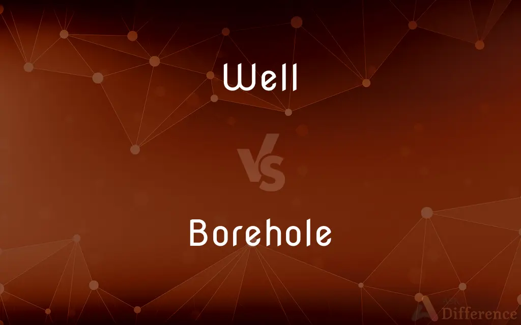 Well vs. Borehole — What's the Difference?