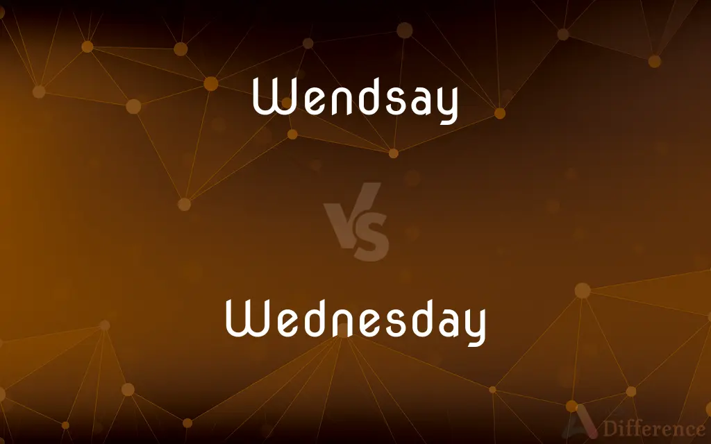 Wendsay vs. Wednesday — Which is Correct Spelling?