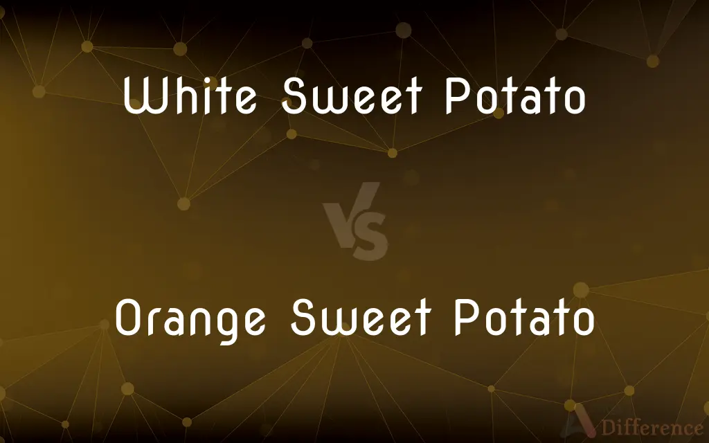 White Sweet Potato vs. Orange Sweet Potato — What's the Difference?