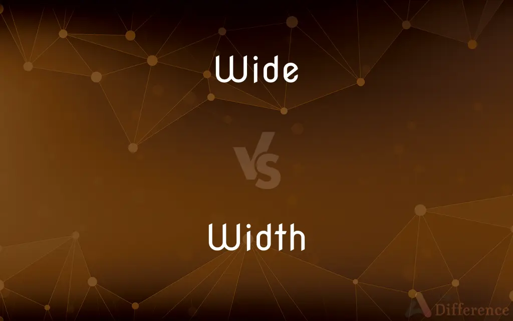 Wide Vs Width What s The Difference 