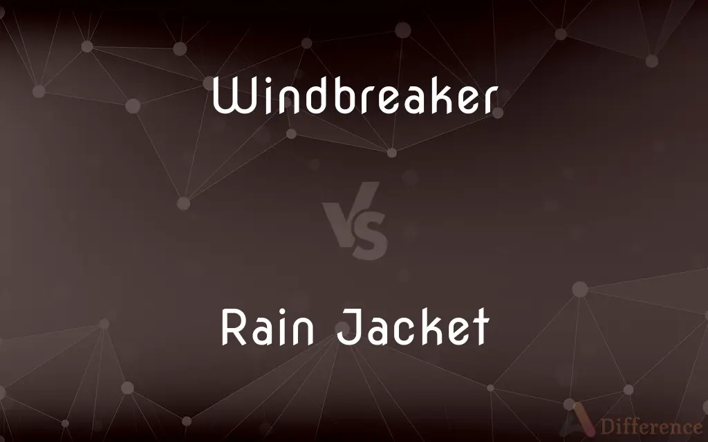 Windbreaker vs. Rain Jacket — What's the Difference?