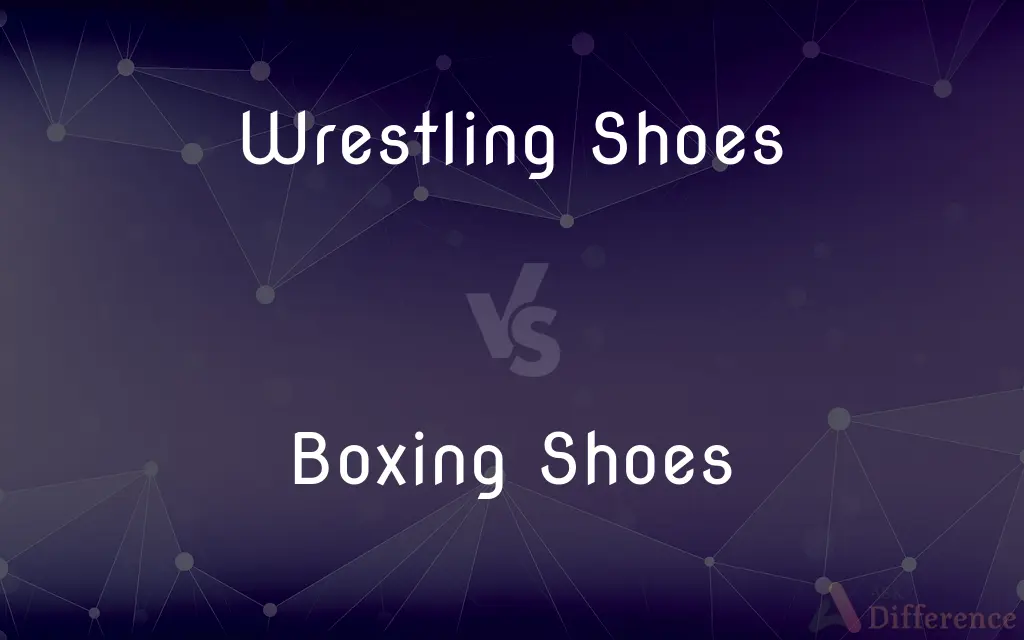 Wrestling Shoes vs. Boxing Shoes — What's the Difference?