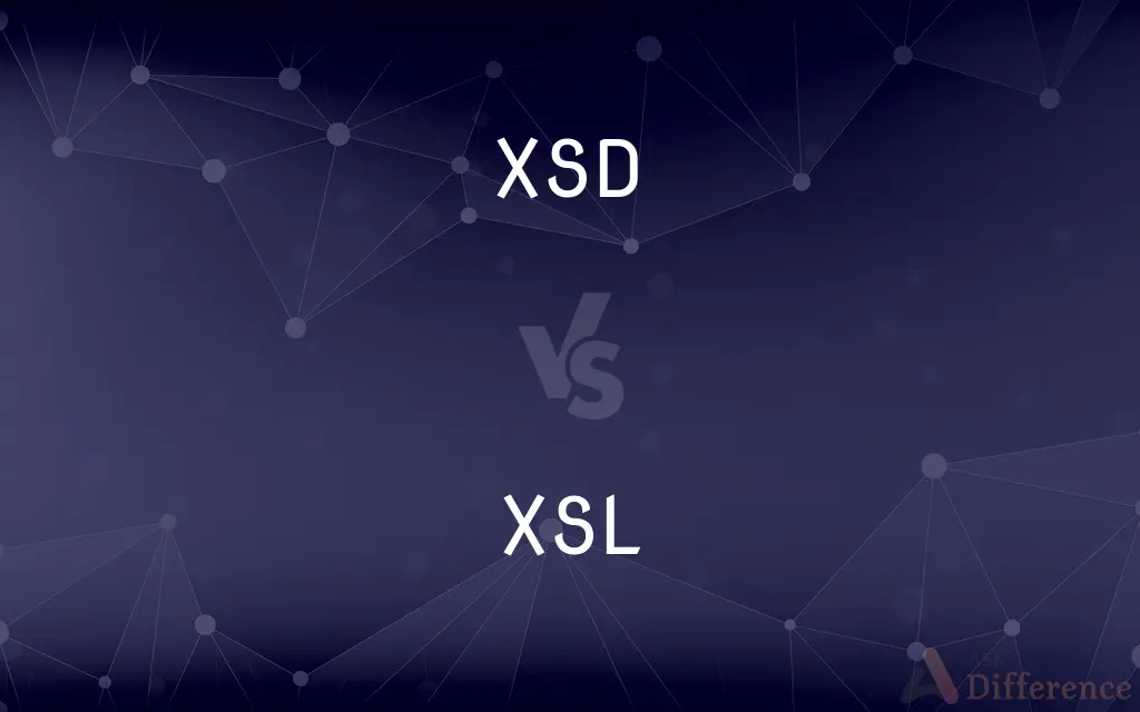 XSD vs. XSL — What's the Difference?