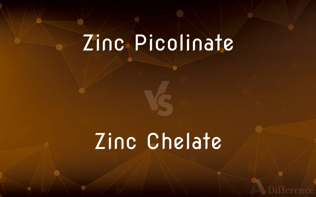 Zinc Picolinate vs. Zinc Chelate — What's the Difference?
